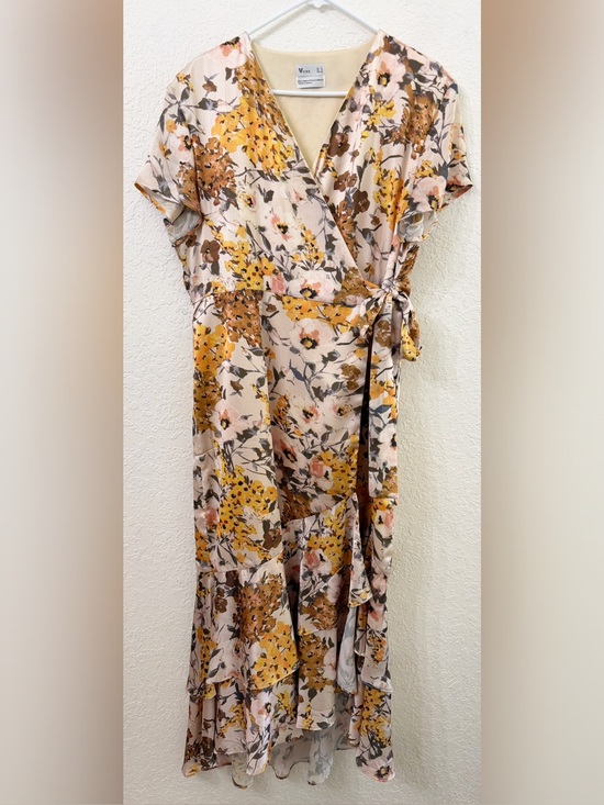 Anthropologie Dresses & Skirts - Anthropologie BHLDN VONE Batara Floral Wrap Dress - 14